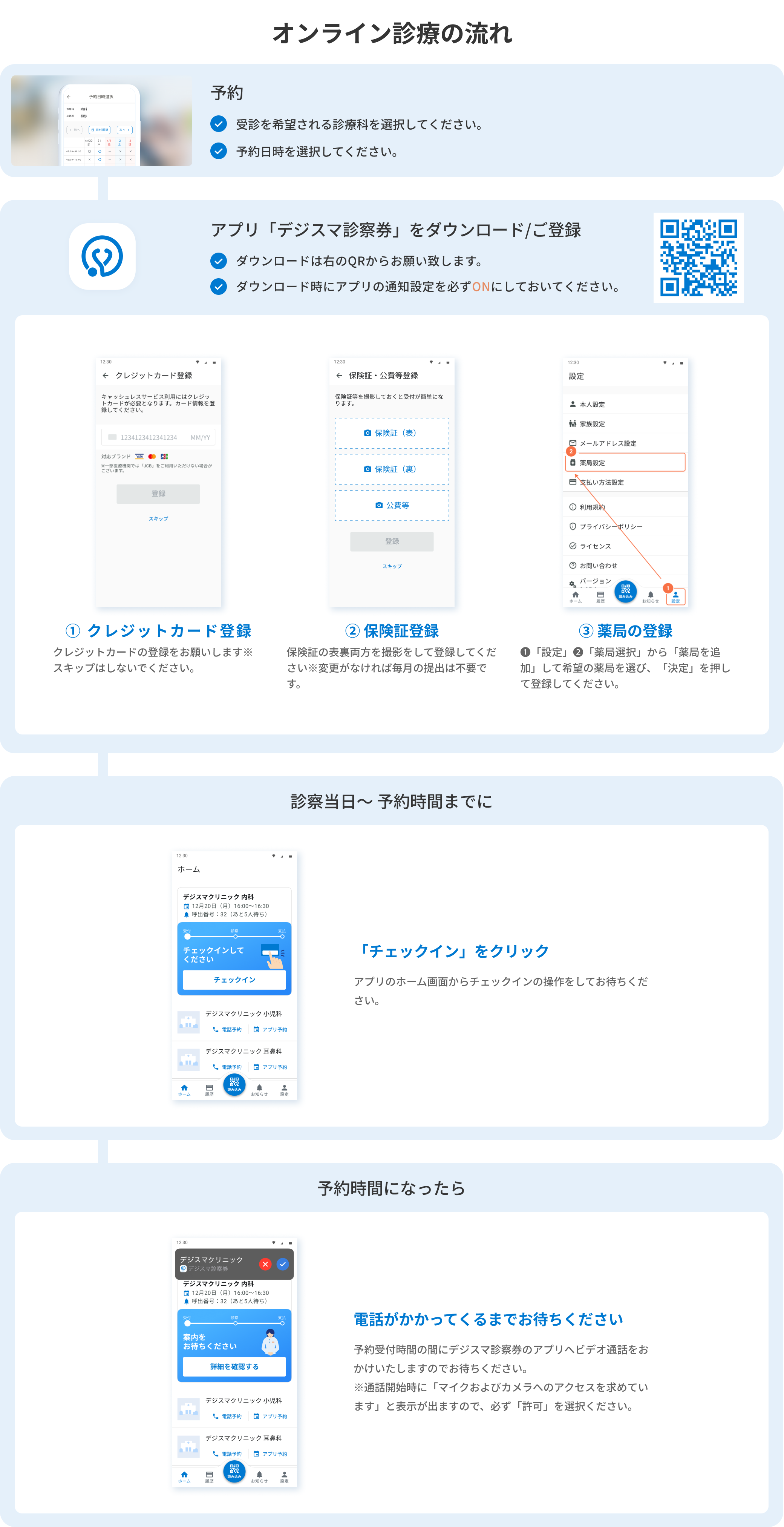 問診なし